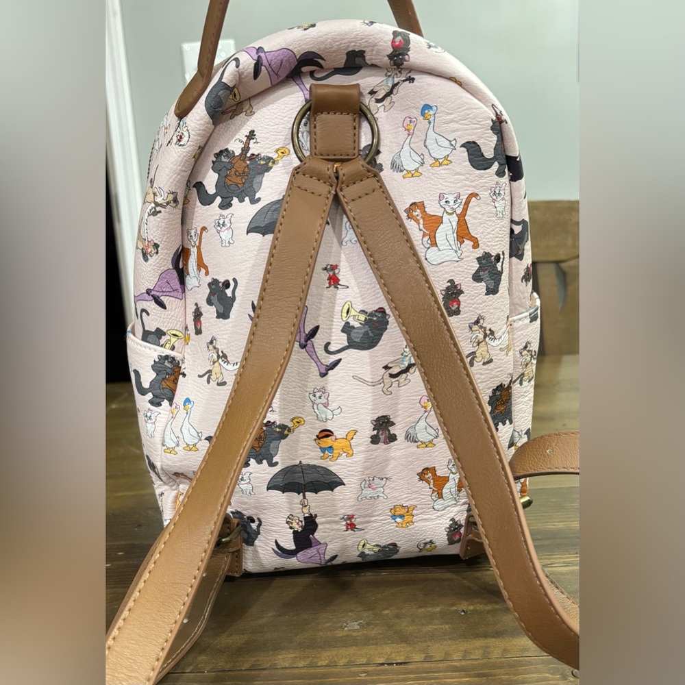 Loungefly Disney Aristocats All-Over Print Mini Backpack - Picture 2 of 11